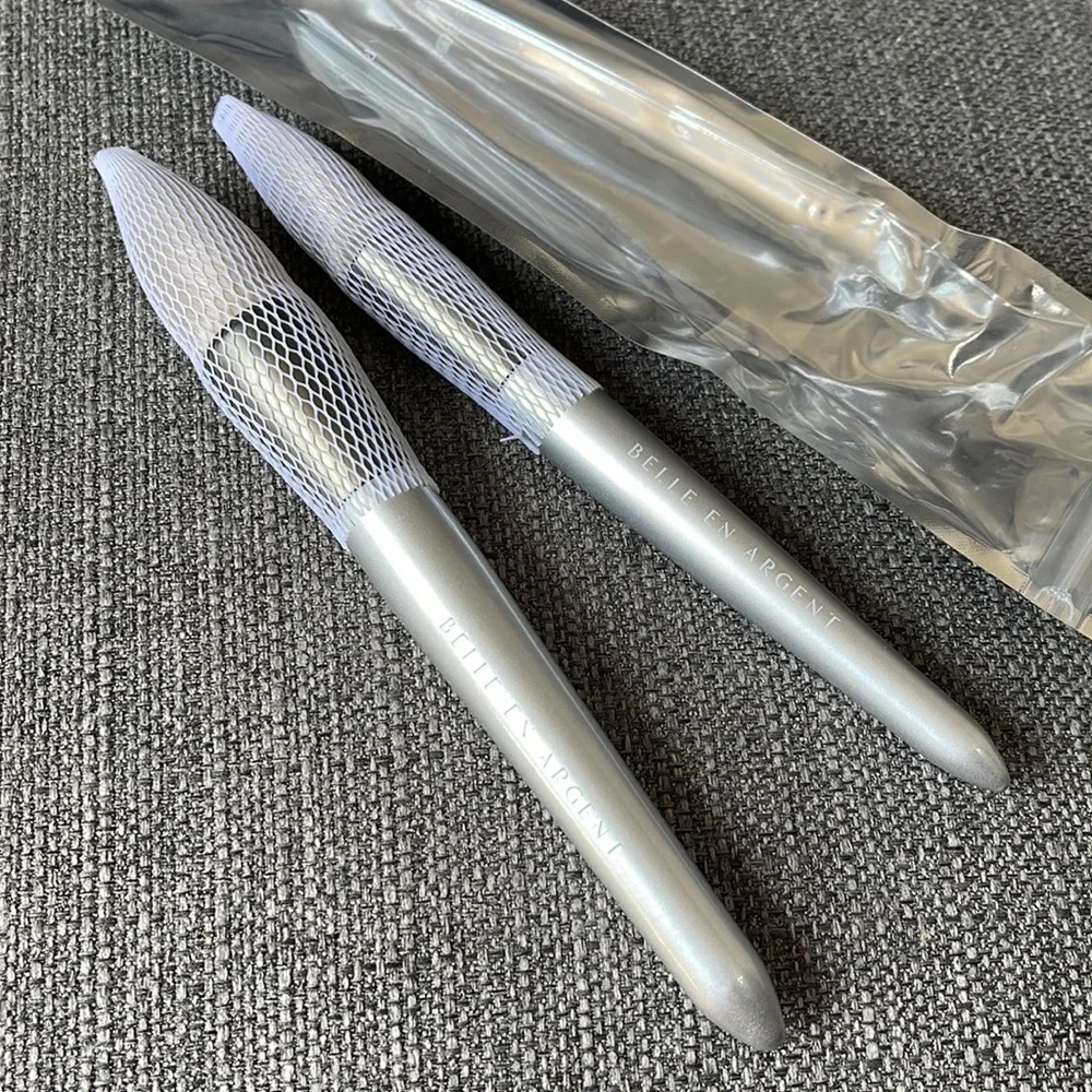 Belle En Argent - Bronze & Buff Makeup Brush Duo